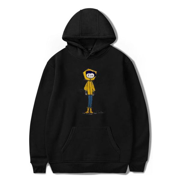men's hoodies & sweatshirts hip hop coraline cartoon leisure hoodie long sleeve hoody printed autumn winter men fleece sweatshirt stree, Black
men's hoodies & sweatshirts hip hop coraline cartoon leisure hoodie long sleeve hoody printed autumn winter men fleece sweatshirt stree, Black
