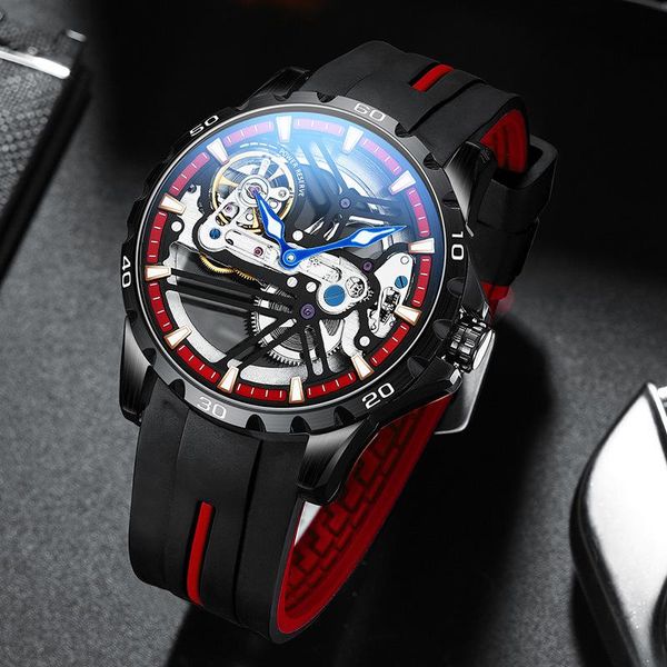 wristwatches ailang al-6021 brand watch men automatic mechanical mens 43mm waterproof luxury hollow carving for, Slivery;brown
wristwatches ailang al-6021 brand watch men automatic mechanical mens 43mm waterproof luxury hollow carving for, Slivery;brown