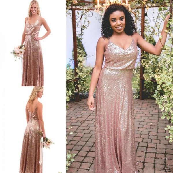 bridesmaid dress rose gold sequined dresses 2021 spaghetti v neckline vestido de festa casamento long a line maid of honor gowns, White;pink
bridesmaid dress rose gold sequined dresses 2021 spaghetti v neckline vestido de festa casamento long a line maid of honor gowns, White;pink