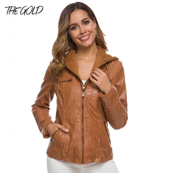 women's leather & faux 2021 winter fall spring jacket women casual basic coats ladies jackets waterproof windproof pu female, Black
women's leather & faux 2021 winter fall spring jacket women casual basic coats ladies jackets waterproof windproof pu female, Black