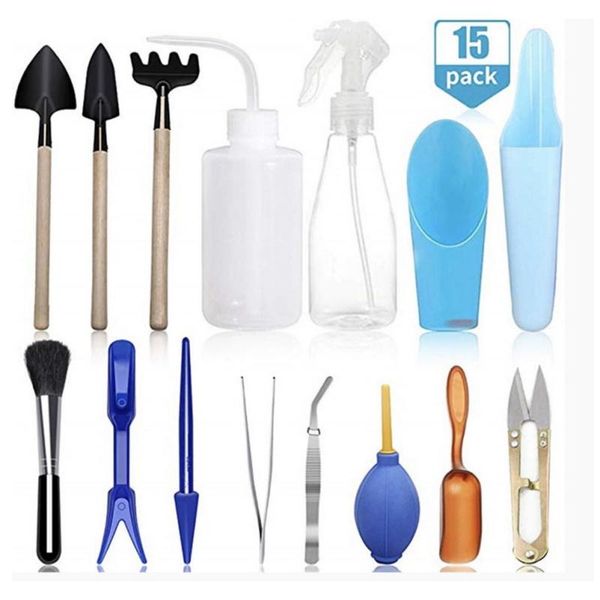 watering equipments lovely durable household products 15 pcs set mini garden bonsai tools planting flower succulent miniature gardening kit
watering equipments lovely durable household products 15 pcs set mini garden bonsai tools planting flower succulent miniature gardening kit