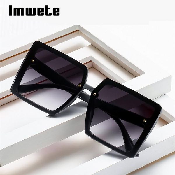 sunglasses imwete vintage oversize square women men big frame sun glasses black fashion gradient female, White;black
sunglasses imwete vintage oversize square women men big frame sun glasses black fashion gradient female, White;black