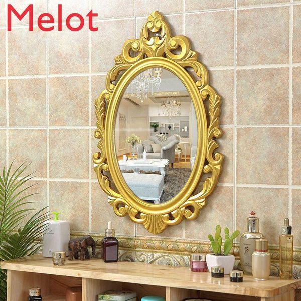 fashion luxury european retro bathroom wall-hanging mirror hairdressing tattoo makeup home decoration bath accessory set
fashion luxury european retro bathroom wall-hanging mirror hairdressing tattoo makeup home decoration bath accessory set