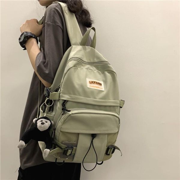 backpack fashion waterproof nylon backpacks for women schoolbag teenage girls capacity travel mochila 7013
backpack fashion waterproof nylon backpacks for women schoolbag teenage girls capacity travel mochila 7013