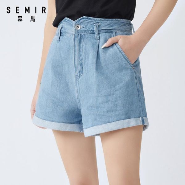 women's jeans semir denim shorts female summer flanging korean version was thin casual pants fashion comfortable edges personalized cur, Blue
women's jeans semir denim shorts female summer flanging korean version was thin casual pants fashion comfortable edges personalized cur, Blue