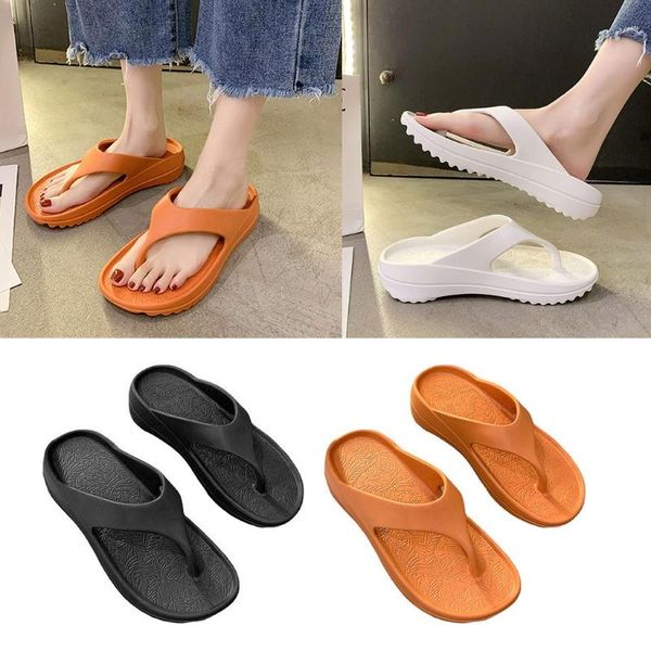 slippers thick bottom sea flip-flop thong sandals summer shoes soft bathroom pillow slides outdoor indoor women, Black
slippers thick bottom sea flip-flop thong sandals summer shoes soft bathroom pillow slides outdoor indoor women, Black