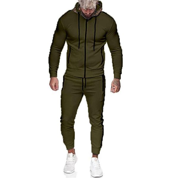 men's tracksuits sets men spring autumn outdoor sports chic solid color zipper cardigan jacket casual suit tracksuit fashion, Gray
men's tracksuits sets men spring autumn outdoor sports chic solid color zipper cardigan jacket casual suit tracksuit fashion, Gray