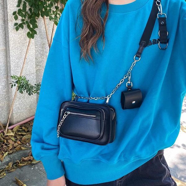 evening bags wild messenger shoulder three-in-one leather bag female flap chains zipper women's handbags casual crossbody
evening bags wild messenger shoulder three-in-one leather bag female flap chains zipper women's handbags casual crossbody