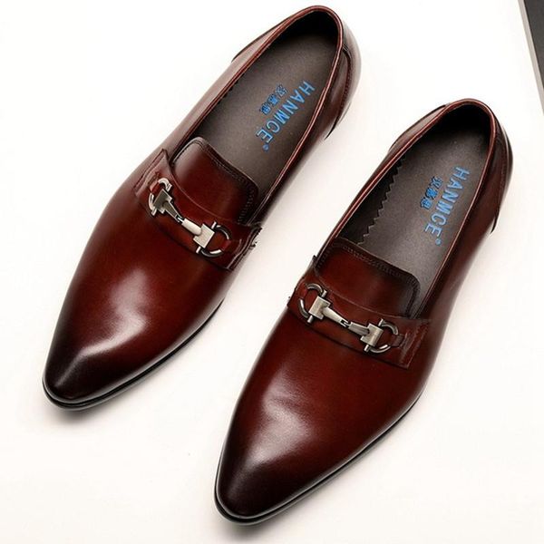 dress shoes mens formal genuine leather black slip on luxury pointed toe wedding party suit shoe men
dress shoes mens formal genuine leather black slip on luxury pointed toe wedding party suit shoe men