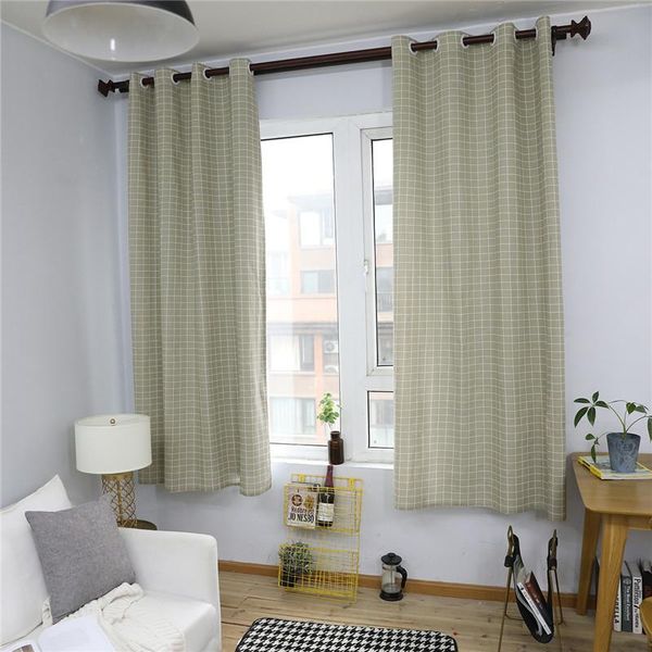light-colored simple lattice curtains window treatments shading cotton linen balcony curtain bedroom home drapes decoration &
light-colored simple lattice curtains window treatments shading cotton linen balcony curtain bedroom home drapes decoration &