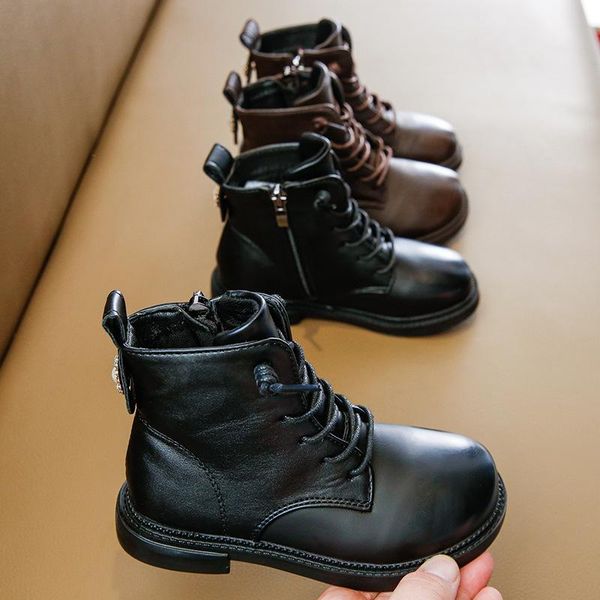 boots fashion sneakers for children shoes autumn girl ankle short girls school shoe black brown 3 9 12 year old, Black;grey
boots fashion sneakers for children shoes autumn girl ankle short girls school shoe black brown 3 9 12 year old, Black;grey