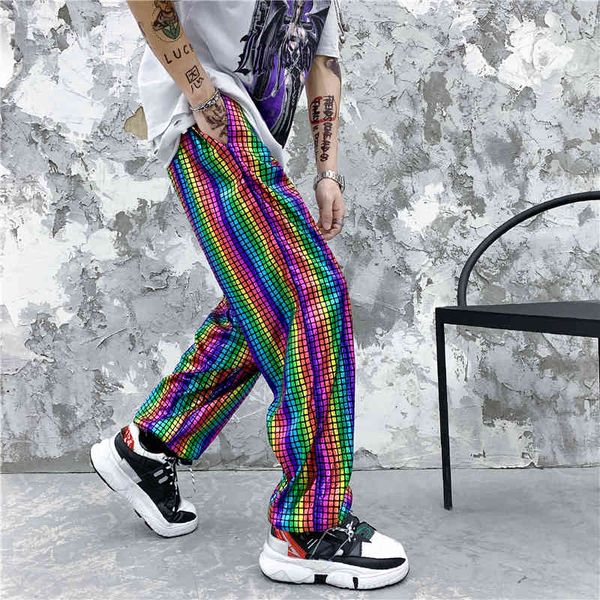 men's pants performance men sequins loose harem pant joggers sweatpants streetwear punk gothic trousers dancer hip hop stage cloth, Black
men's pants performance men sequins loose harem pant joggers sweatpants streetwear punk gothic trousers dancer hip hop stage cloth, Black