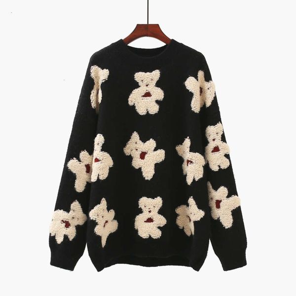 women's sweaters sweater cute little bear women's autumn winter thickened loose and lazy student pullover fashion hfn8 4nfx, White;black
women's sweaters sweater cute little bear women's autumn winter thickened loose and lazy student pullover fashion hfn8 4nfx, White;black