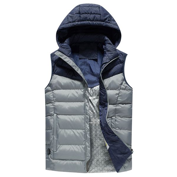 smart heating vest winter warm jacket men's hooded vest men's zipper men's jacket sleeveless casual winter vest men size m~5x, Black;white
smart heating vest winter warm jacket men's hooded vest men's zipper men's jacket sleeveless casual winter vest men size m~5x, Black;white