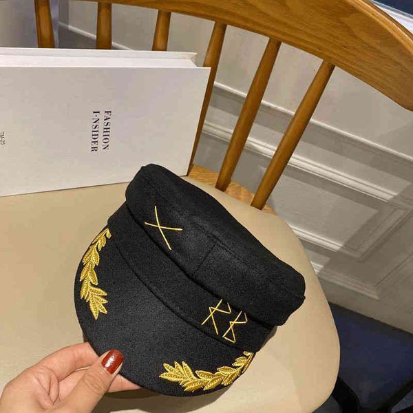 brand cap 2021 new rb navy hat british embroidery flat casual versatile cap net red trend, Blue;gray
brand cap 2021 new rb navy hat british embroidery flat casual versatile cap net red trend, Blue;gray