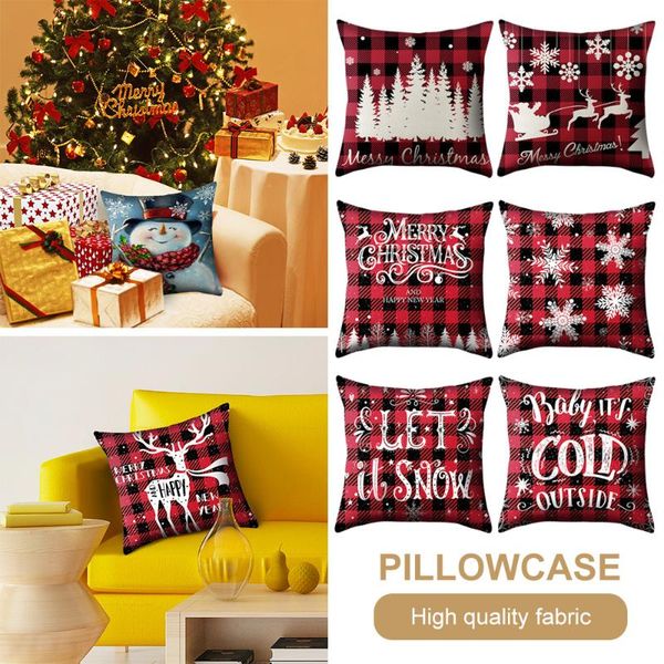 pillow case 45*45cm christmas deer xmas pattern cotton throw cover home pillowcase happy year 2021
pillow case 45*45cm christmas deer xmas pattern cotton throw cover home pillowcase happy year 2021