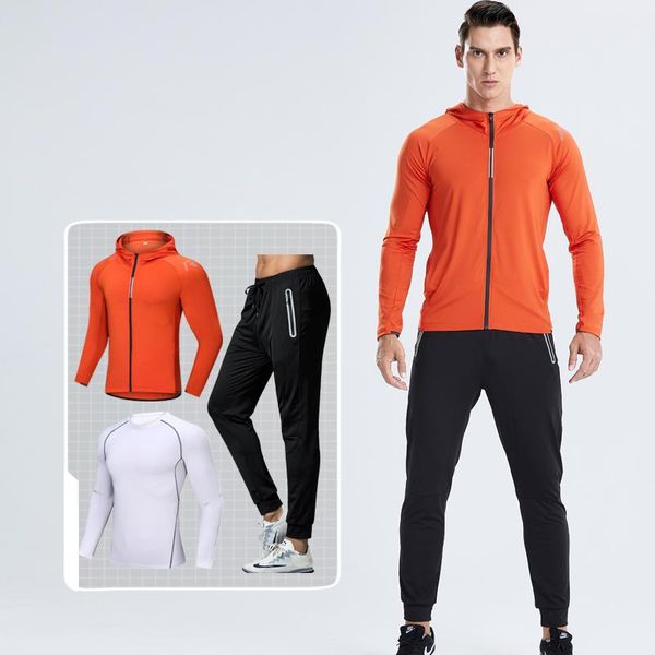 men's tracksuit 4 pcs breathable gym fitness compression sports suit clothes running set wear exercise workout tights clothing, White;black
men's tracksuit 4 pcs breathable gym fitness compression sports suit clothes running set wear exercise workout tights clothing, White;black