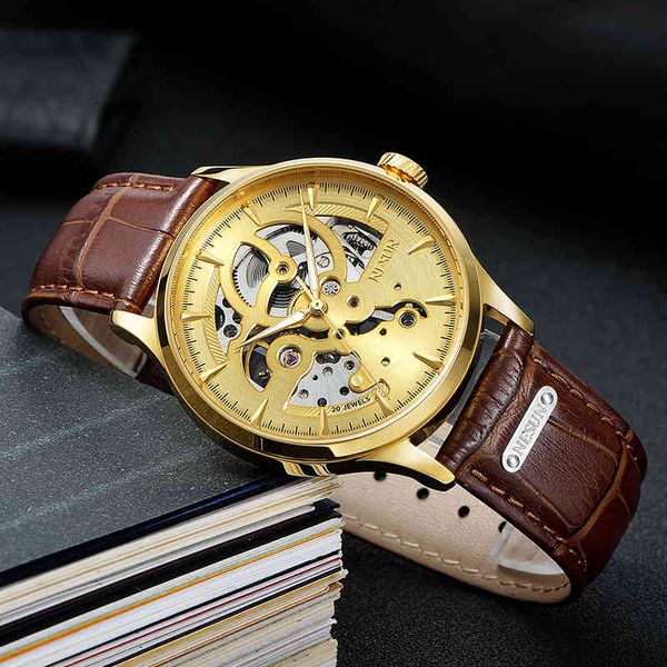 switzerland nesun skelet clock men luxury mark automatic mechanical men s sapphire crystal waterproof n9502-5, Slivery;brown
switzerland nesun skelet clock men luxury mark automatic mechanical men s sapphire crystal waterproof n9502-5, Slivery;brown
