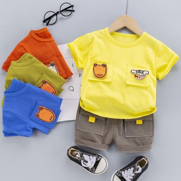 baby boys summer tooling clothing sets infant girls fashion cartoon shirt + shorts 2pcs outfits kids casual clothes suits, White
baby boys summer tooling clothing sets infant girls fashion cartoon shirt + shorts 2pcs outfits kids casual clothes suits, White