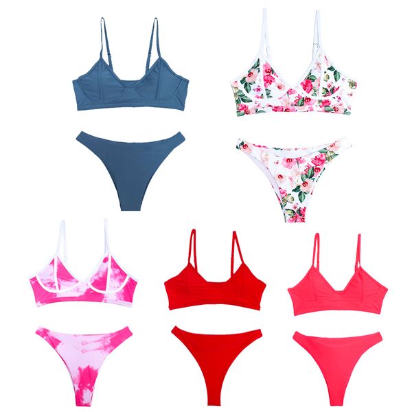 2021solid/floral/tie dye thong brazilian push up bikini set 2021 swimsuit women swimwear beach wear swim bathing suit beachwear, White;black
2021solid/floral/tie dye thong brazilian push up bikini set 2021 swimsuit women swimwear beach wear swim bathing suit beachwear, White;black