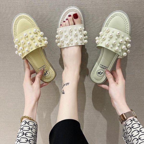 slippers shoes woman's slides fashion string bead shale female beach 2021 rubber summer luxury flat sabot soft pu basic, Black
slippers shoes woman's slides fashion string bead shale female beach 2021 rubber summer luxury flat sabot soft pu basic, Black