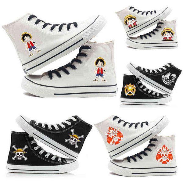 pirate king leisure high canvas shoes men's student cloth animation surroundings, Black;white
pirate king leisure high canvas shoes men's student cloth animation surroundings, Black;white