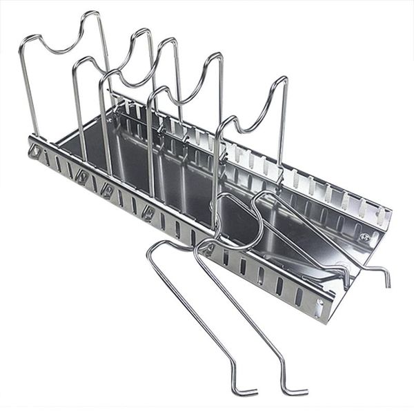 stainless steel adjustable rack pot lid pan shelf dish drainer shelves multifunctional organizers for the kitchen drying rac storage & organ
stainless steel adjustable rack pot lid pan shelf dish drainer shelves multifunctional organizers for the kitchen drying rac storage & organ