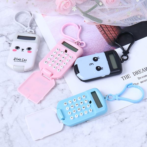 3pieces/lotportable digit calculator kawaii mini calculator pocket display cartoon cute creative keychain calculator office supplies
3pieces/lotportable digit calculator kawaii mini calculator pocket display cartoon cute creative keychain calculator office supplies