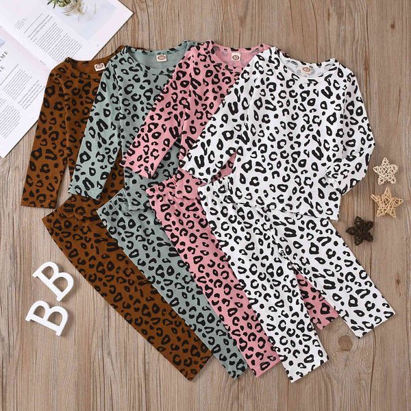 boys girls pajamas set 1-5y spring autumn children's clothes printed leopard print casual wear cotton toddler baby 210515, White
boys girls pajamas set 1-5y spring autumn children's clothes printed leopard print casual wear cotton toddler baby 210515, White