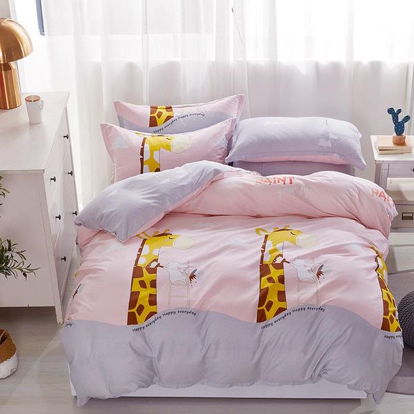 bedding sets 4pcs set giraffe animal print duvet cover twin full king double sizes comforter bedclothes juego de cama
bedding sets 4pcs set giraffe animal print duvet cover twin full king double sizes comforter bedclothes juego de cama
