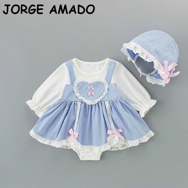rompers autumn baby girl lolita bodysuit blue plaid long sleeve fashion romper es with cap born clothes 0-2y e6360 j12j
rompers autumn baby girl lolita bodysuit blue plaid long sleeve fashion romper es with cap born clothes 0-2y e6360 j12j