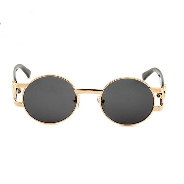 sunglasses 2021 women classic steampunk men ladies retro round metal frame sun glasses oculos, White;black
sunglasses 2021 women classic steampunk men ladies retro round metal frame sun glasses oculos, White;black