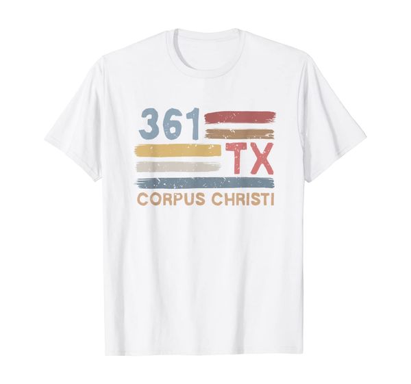 retro corpus christi area code 361 residents state texas t-shirt, White;black
retro corpus christi area code 361 residents state texas t-shirt, White;black