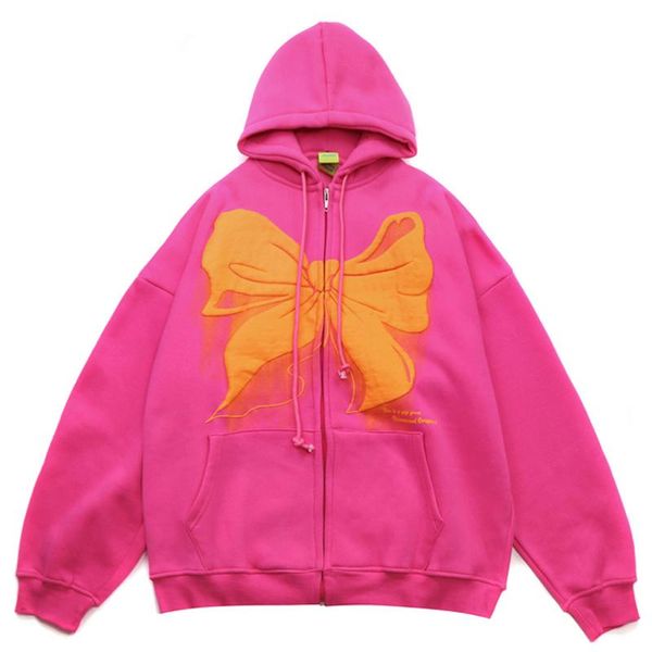 men's hoodies & sweatshirts men loose full zipper fleece pullover male harajuku bow print hoodie jacket autumn oversized cotton, Black
men's hoodies & sweatshirts men loose full zipper fleece pullover male harajuku bow print hoodie jacket autumn oversized cotton, Black