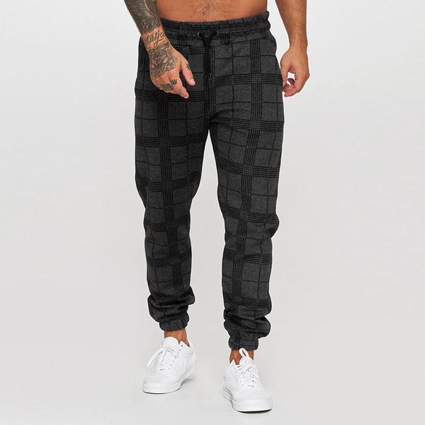 men's pants 2021 fashion plaid printed slim fit jogger trousers for men casual vintage mens streetwear autumn mid waist drawstring, Black
men's pants 2021 fashion plaid printed slim fit jogger trousers for men casual vintage mens streetwear autumn mid waist drawstring, Black