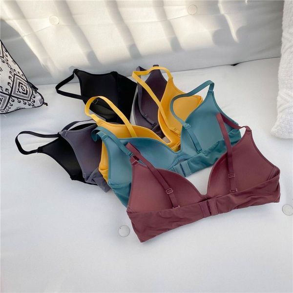 bras seamless simple plain women push up bra summer ultra-thin cup large bralette bust lady small chest underwear female intimates, Red;black
bras seamless simple plain women push up bra summer ultra-thin cup large bralette bust lady small chest underwear female intimates, Red;black