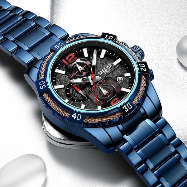 wristwatches nibosi watches mens casual sport stainless steel watch for men clock fashion chronograph wristwatch relógi, Slivery;brown
wristwatches nibosi watches mens casual sport stainless steel watch for men clock fashion chronograph wristwatch relógi, Slivery;brown
