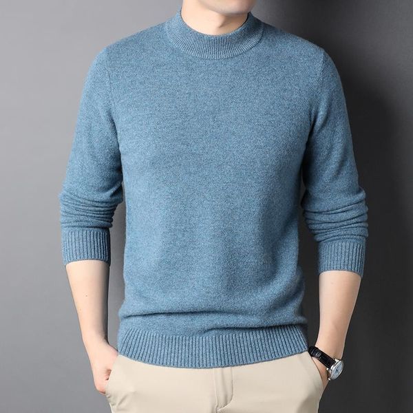 men's sweaters 100% pure wool sweater pullover half high neck long sleeve autumn winter knit backing, White;black
men's sweaters 100% pure wool sweater pullover half high neck long sleeve autumn winter knit backing, White;black