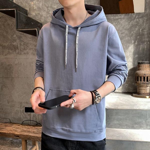 men's hoodies & sweatshirts spring and autumn period the leisure hooded fleece sets man han edition long-sleeved jacket teenagers, Black
men's hoodies & sweatshirts spring and autumn period the leisure hooded fleece sets man han edition long-sleeved jacket teenagers, Black
