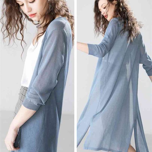 women midi long cardigan poncho summer autumn thin silk knitted cardigans female casual loose sweater coat jacket plus size 2xl 210922, White;black
women midi long cardigan poncho summer autumn thin silk knitted cardigans female casual loose sweater coat jacket plus size 2xl 210922, White;black