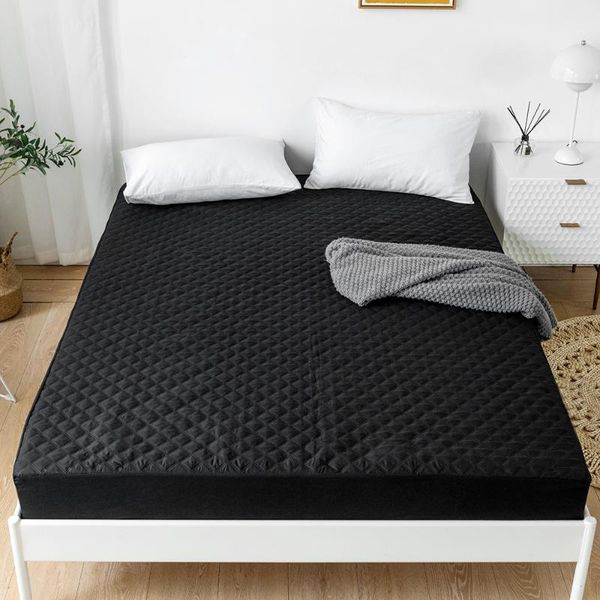 black quilted bed cover anti mites waterproof tatami mattress protector with elastic band uk single adults fitted sheet sheets & sets
black quilted bed cover anti mites waterproof tatami mattress protector with elastic band uk single adults fitted sheet sheets & sets