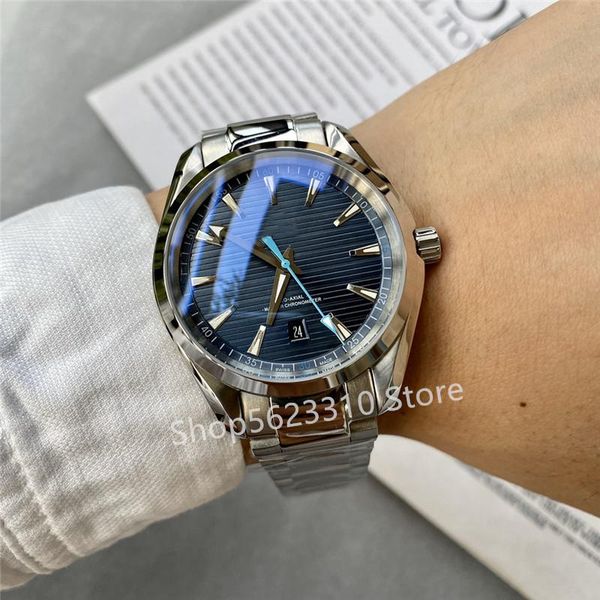 wristwatches automatic mechanical men watch stainless steel blue dial master date business clock, Slivery;brown
wristwatches automatic mechanical men watch stainless steel blue dial master date business clock, Slivery;brown