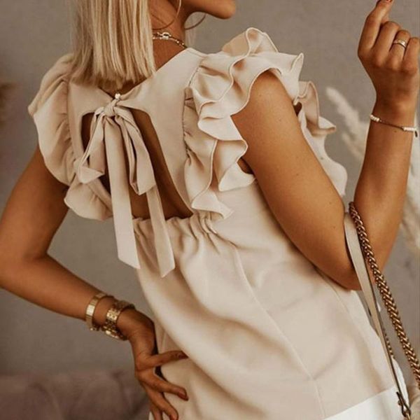 women's blouses & shirts ruffles o-neck short flare sleeve solid white casual y2k pullover streetwear female spring summer blouse
women's blouses & shirts ruffles o-neck short flare sleeve solid white casual y2k pullover streetwear female spring summer blouse