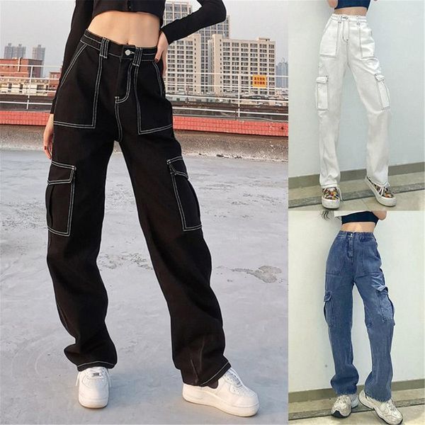 yoga outfit high waist jeans women patchwork elastic straight vintage boyfriend for blue solid trousers1
yoga outfit high waist jeans women patchwork elastic straight vintage boyfriend for blue solid trousers1