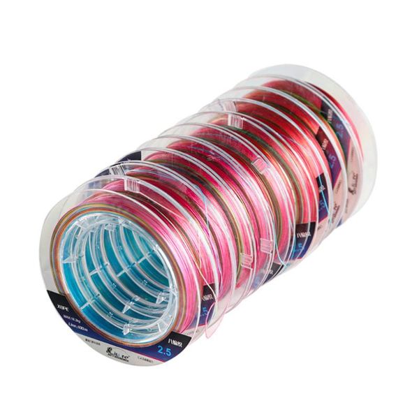 braid line 110m strong wear-resistant pe fishing 0.6/2.5/4/6 sizes sub-main monofilament boat rock rod 8 braided
braid line 110m strong wear-resistant pe fishing 0.6/2.5/4/6 sizes sub-main monofilament boat rock rod 8 braided