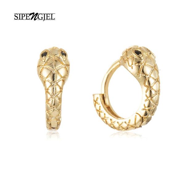 hoop & huggie sipengjel fashion small snake earrings for women personality fine hypoallergenic jewelry 2021 trends, Golden;silver
hoop & huggie sipengjel fashion small snake earrings for women personality fine hypoallergenic jewelry 2021 trends, Golden;silver