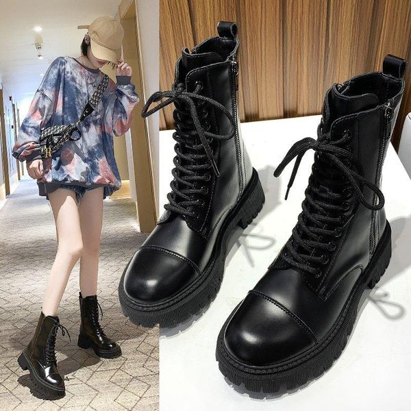 boots women's leather autumn shoes boots-women zipper luxury designer booties ladies round toe rock ankle 2021 fashion, Black
boots women's leather autumn shoes boots-women zipper luxury designer booties ladies round toe rock ankle 2021 fashion, Black