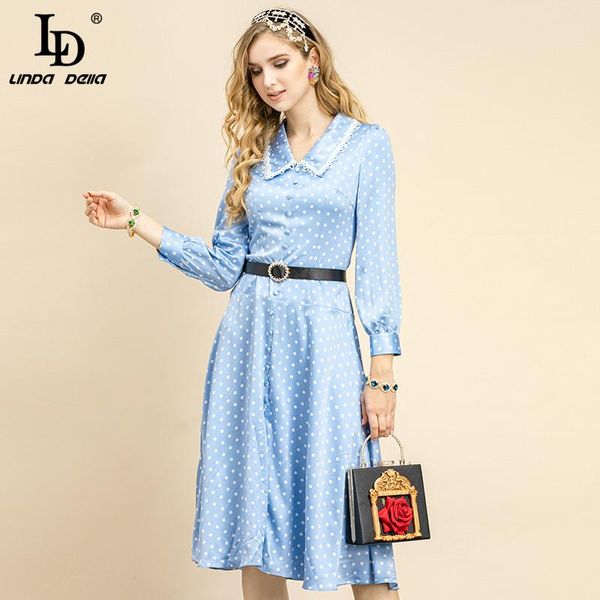 casual dresses ld linda della autumn runway bohemian holiday dress women turn-down collar lace patchwork polka dot print loose lady midi, Black;gray
casual dresses ld linda della autumn runway bohemian holiday dress women turn-down collar lace patchwork polka dot print loose lady midi, Black;gray