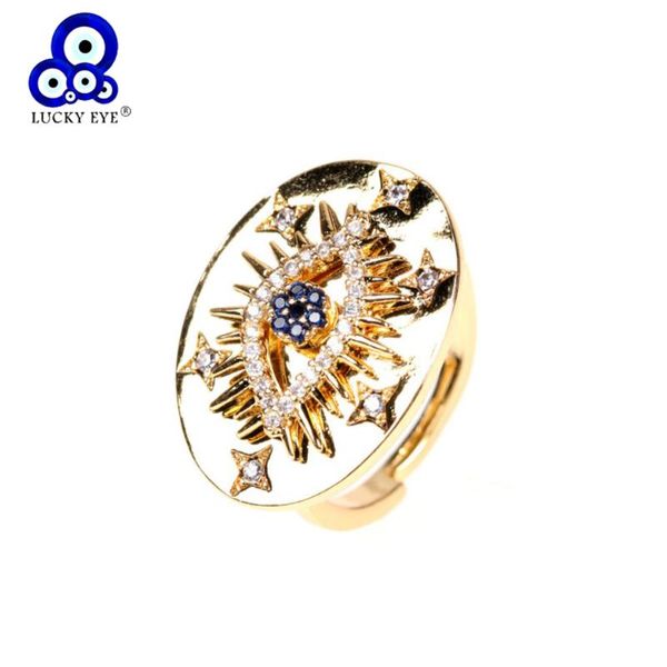 lucky eye blue zircon turkish evil ring gold silver color adjustable finger for women girls men fashion jewelry le709 cluster rings, Golden;silver
lucky eye blue zircon turkish evil ring gold silver color adjustable finger for women girls men fashion jewelry le709 cluster rings, Golden;silver