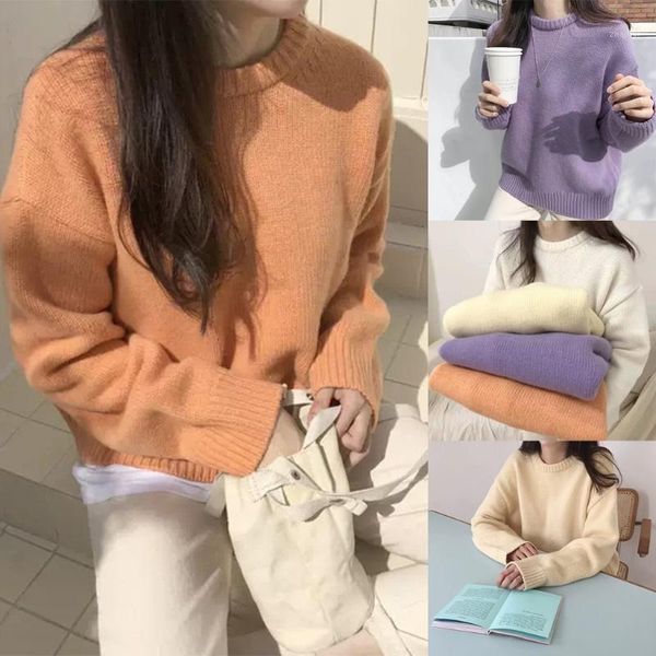 women's sweaters 67jf women chunky knitted long sleeve round neck solid color faux wool sweater casual oversized loose pullovers jumpe, White;black
women's sweaters 67jf women chunky knitted long sleeve round neck solid color faux wool sweater casual oversized loose pullovers jumpe, White;black
